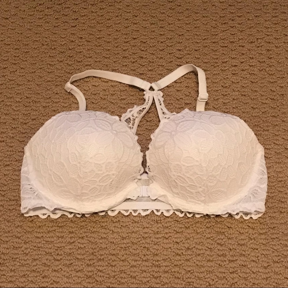 PINK Date Racerback push up bra